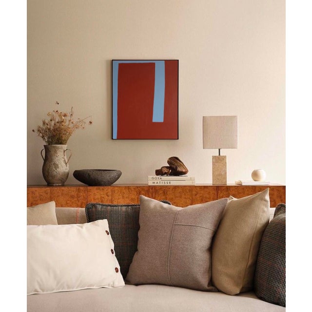 Bodasca, Quiet Line Abstract, 2026, Acrylic on Canvas For Sale - Image 6 of 9