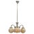 Art Deco Pink Glass Chandelier, Czechoslovakia, 1940s For Sale - Image 14 of 14