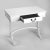 2020s Alta Writing Desk, White For Sale - Image 5 of 10