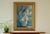 Original vintage oil on canvas – “seated woman” – k. Rolfsson – vintage & framed, 64 x 84 cm (25.2 x 33 in) an elegant and...