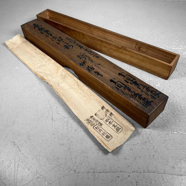 Antique Wooden Storage Box, 1920s For Sale - Image 10 of 18