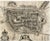 Antique Map of the City of Franeker by Blaeu, 1649 For Sale