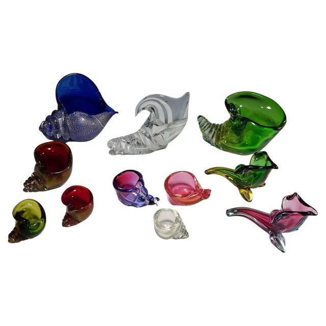 Cornucopia in Murano Art Glass from Seguso, 1950s, Set of 11 For Sale - Image 13 of 13