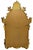 Wood Vintage Hollywood Regency French Rococo Style Wall Mirror For Sale - Image 7 of 8