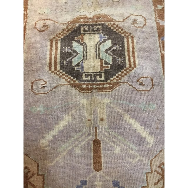 Traditional 1950s Vintage Turkish Yastik Area Rug, 1'7 X 3'2 For Sale - Image 3 of 5