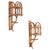Mid-Century Rattan Lantern Sconces by Louis Sognot, 1960s, Set of 2 For Sale - Image 6 of 13