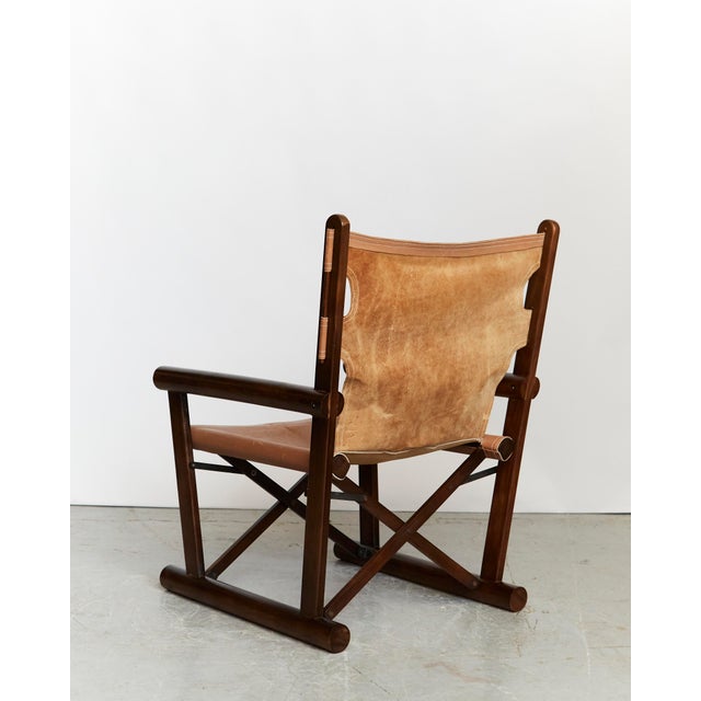 Vintage PL 22 Folding Chair by Carlo Hauner & Martin Eisler for Oca, 1970s For Sale - Image 3 of 16