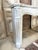 Louis XV Style White Marble Fireplace, 19th Century For Sale - Image 11 of 18