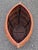 Vintage Pencil Reed Rattan Oval Lidded Basket, Coastal Organic Modern Floor Hamper For Sale In Washington DC - Image 6 of 11