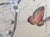 Paper Triptych Unframed Hand-Mounted Chinoiserie India Tea Wallpaper Panels, 3 Pieces For Sale - Image 7 of 13