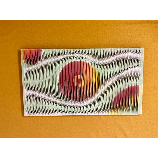 Fluid, 2024, Sculpted Canvas For Sale - Image 6 of 15