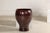 Large Hand-Crafted Artisan Ceramic Vessel in Reddish-Brown Glaze For Sale - Image 11 of 12