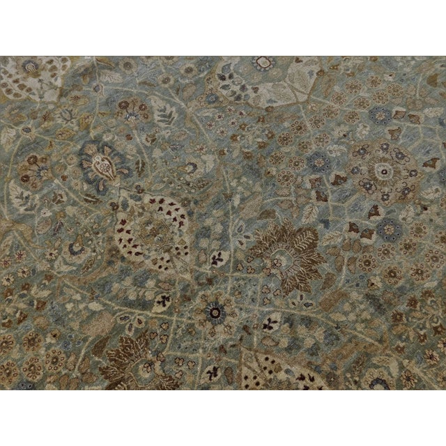 Textile Early 21st Century Vintage Hand Knotted Rug 11'9"x 15'8" For Sale - Image 7 of 13