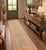 Pasargad DC Pasargad Turkish Hand Knotted Oushak Runner Rug For Sale - Image 4 of 4