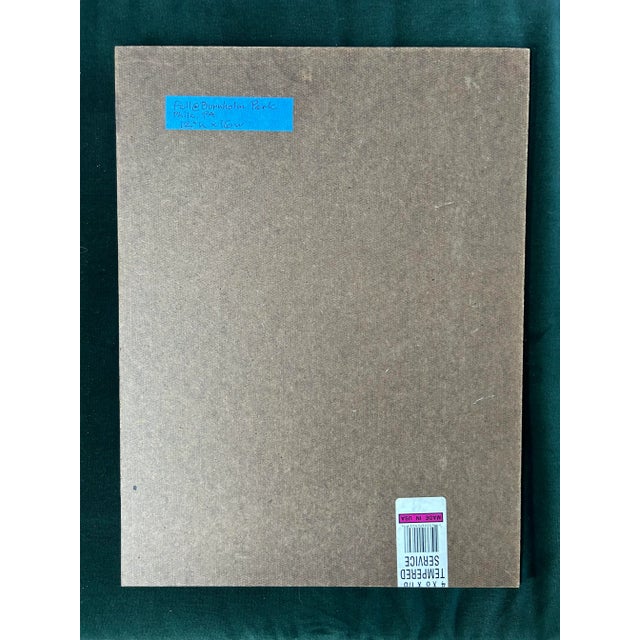 Impressionistic Fall Landscape Oil Painting on Panel For Sale - Image 4 of 5