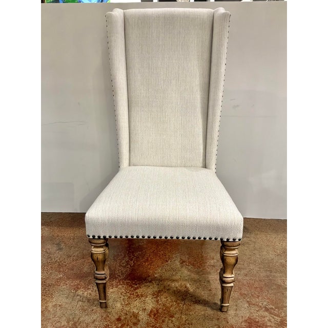Hooker Furniture High Back Wing Host Chairs - Pair. For Sale In Atlanta - Image 6 of 8