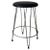 Italian Modern Stool in Black Leatherette and Steel, 1970s For Sale - Image 11 of 11