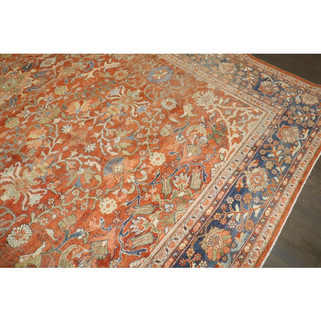 An early 20th-century highly decorative Persian mahal rug