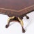 Antique English Leather Top Center Table With Lion Heads For Sale - Image 4 of 10