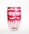 Val Saint Lambert Cut & Etched Glass Vase With Floral and Foliate Decoration For Sale - Image 9 of 9