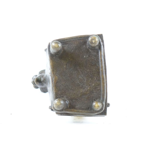 Antique 19th Century Bronze African Figurines For Sale - Image 4 of 5