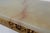 Louis XVI Style Gilt Wall Console with Onyx Marble Top, Italy, 1950s For Sale - Image 9 of 12