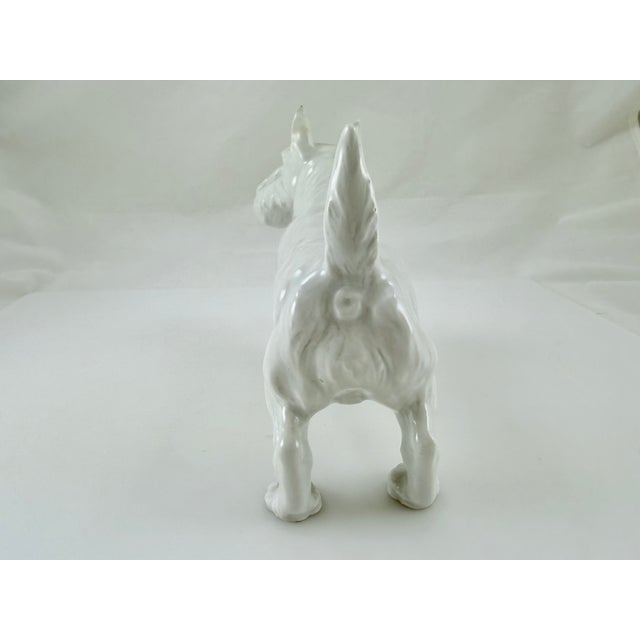 Meissen Blanc De Chine Porcelain Scottish Terrier For Sale In New York - Image 6 of 9