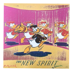 After Andy Warhol, Donald Duck Purple, 1980s, Print