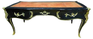 Large Antique Louis XV Style Desk