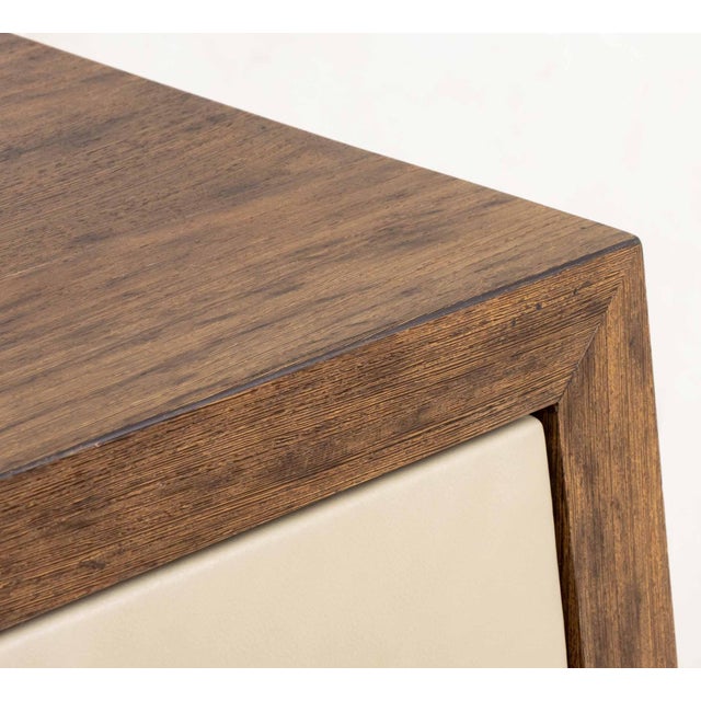 Modern Mahogany Trapezoidal Dresser For Sale - Image 4 of 9