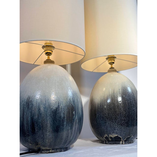 Ceramic Lamps by Marcello Fantoni, Florence, Italy, 1970, Set of 2 For Sale - Image 9 of 15
