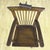 Walnut Swivel Barber Chair with Adjustable Headrest, 1930s For Sale - Image 8 of 9