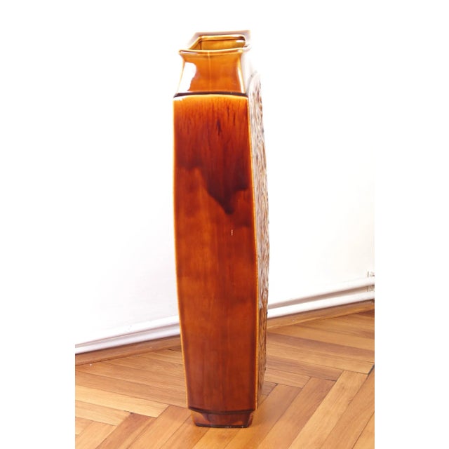 Czech Ceramic Floor Vase from Ditmar Urbach, 1970s For Sale - Image 4 of 9