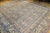 19th Century Oversized Persian Kerman Lavar Rug, Hand-Knotted Wool, Allover Tree of Life Pattern, Royal-Blue & Ivory, 14’ X 18’ For Sale - Image 4 of 17