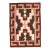 A rare and striking Navajo Rug early 20th-century Navajo weaving, Crystal-style For Sale