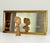 Hollywood Regency 1940s Carved Giltwood Rectangular Mantle Mirror For Sale - Image 3 of 11