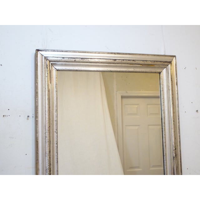 American 19th Century Silverleaf Mirror For Sale - Image 3 of 3