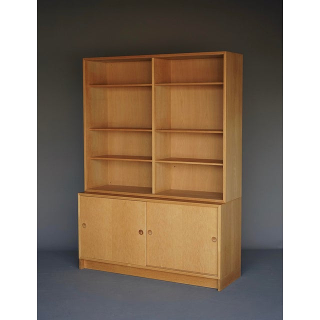 Oak Bookcase by Børge Mogensen for Karl Andersson & Sons, 1970s For Sale - Image 16 of 17