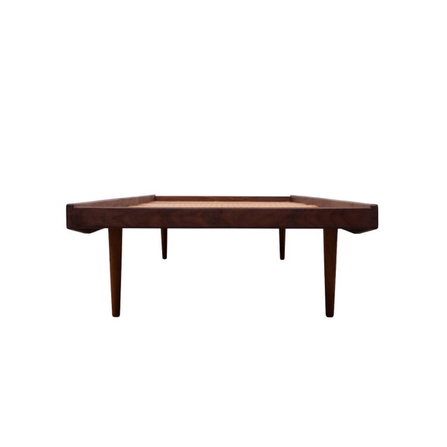 Mid-Century Modern Mid-Century Modern Teak Daybed with Tapered Legs, 1950s For Sale - Image 3 of 11