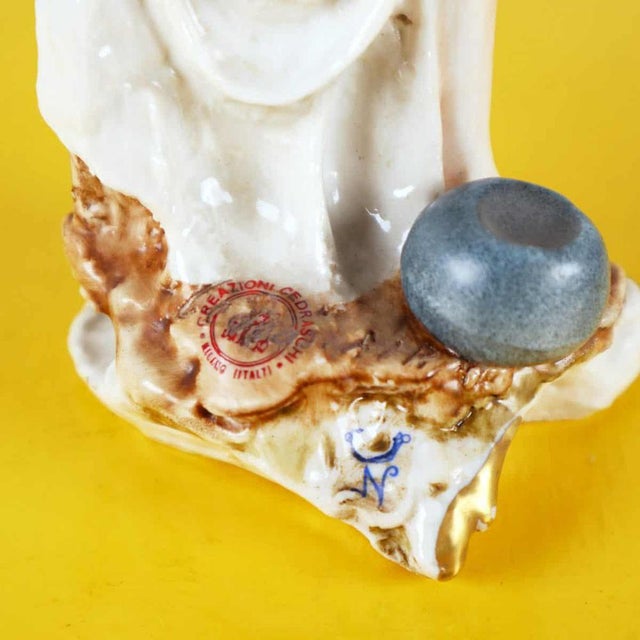 Porcelain Figurine by Piergianni Cedraschi for Capodimonte For Sale - Image 10 of 12