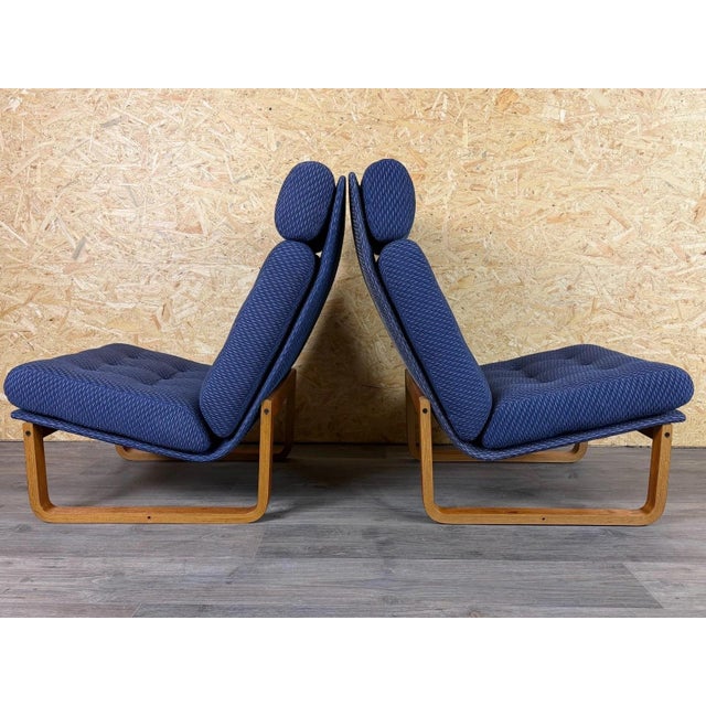 Mid-Century Easy Chairs by Magnus Oelsen A/S, Durup, Denmark, 1960s, Set of 2 For Sale - Image 8 of 18