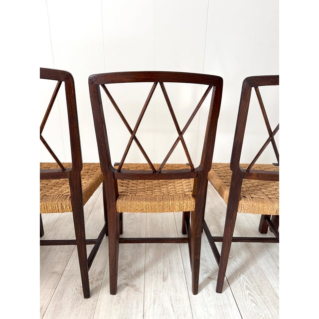 Chairs in the style of Paolo Buffa, 1950s, Set of 6 For Sale - Image 16 of 18