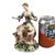 Shepherdess with Sheep Figurine in Porcelain, 1870s For Sale - Image 11 of 12