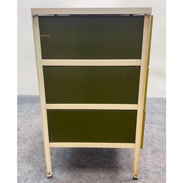 1950s George Nelson for Herman Miller Steel Frame Case Desk For Sale - Image 12 of 13