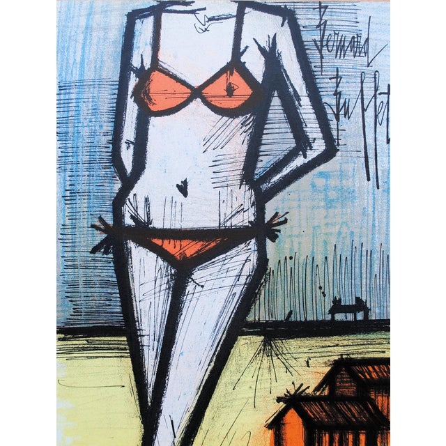 Bernard Buffet, The Bikini, 1967, Lithograph For Sale