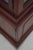 Knob Creek Penn Manor Cherry Curio Cabinet For Sale - Image 10 of 18