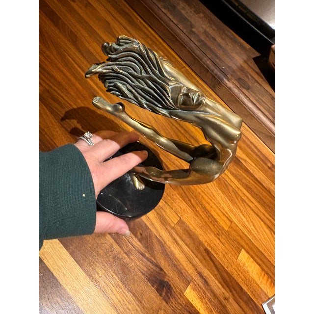 Vintage Bennett Bronze Sculpture From Sundance Collection For Sale - Image 9 of 13