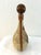 Mid 20th Century Italian Leather Wrapped Glass Decanter For Sale - Image 4 of 6