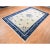 Chinese 1900s Ivory Antique Chinese Peking Design Hand Knotted Wool Rug For Sale - Image 3 of 11