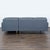 2020s Crate & Barrel Petrie Modern Gray Sectional Sofa With Chaise For Sale - Image 5 of 9